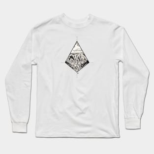 CCS en blanco y negro Long Sleeve T-Shirt